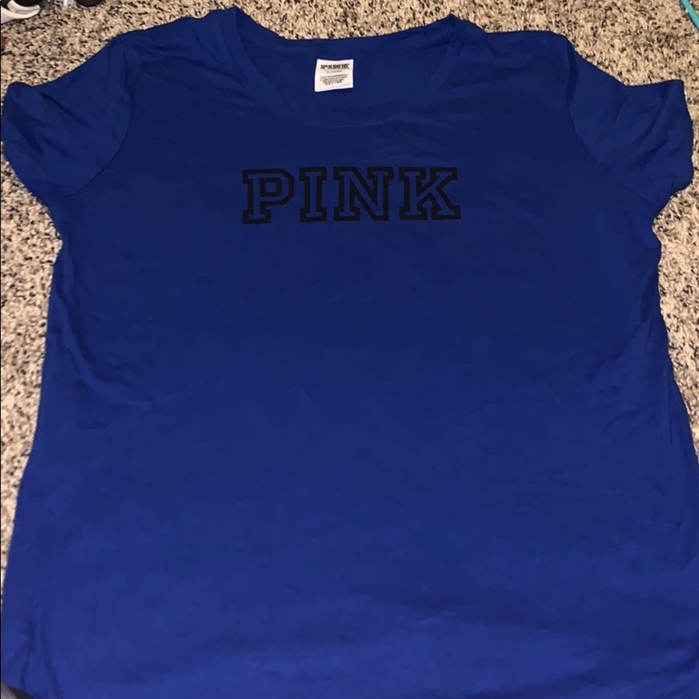 Blue “pink” shirt